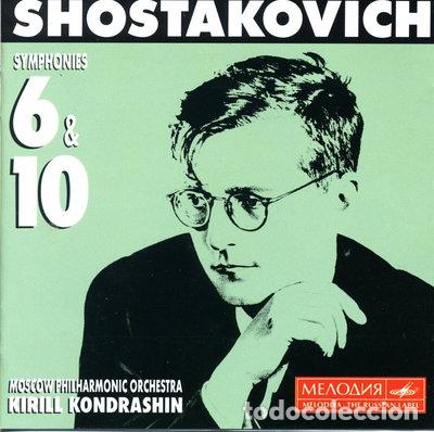 CDs de m&uacute;sica: Shostakovich: Symphonies Nos. 6 & 10- 0743211984720