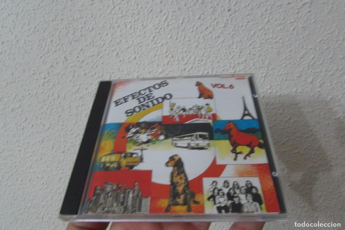 CDs de m&uacute;sica: Efectos De Sonido Vol.6 CD