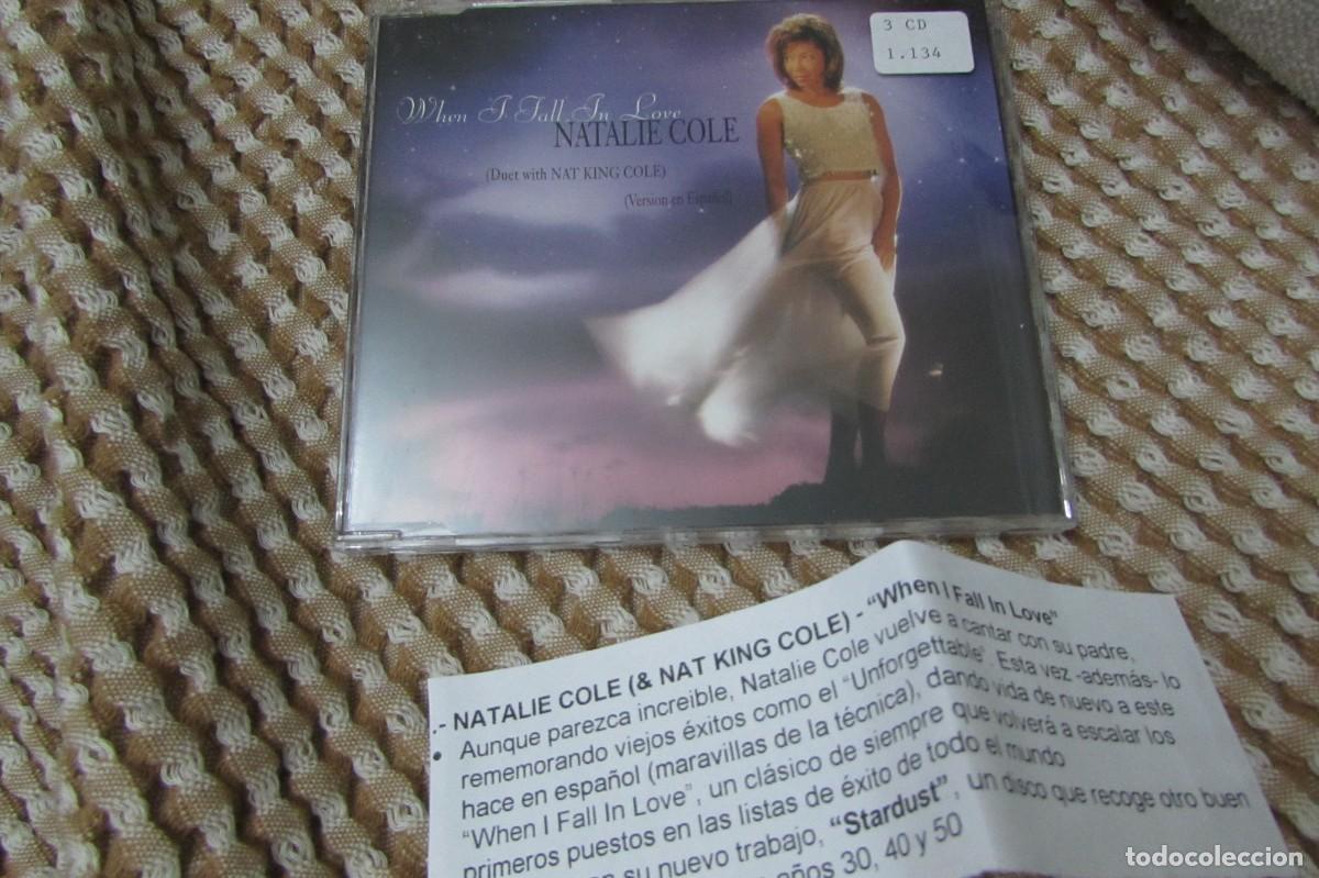 CDs de m&uacute;sica: CD SINGLE CADENA 100 - NATALIE COLE - WHEN I FALL IN LOVE