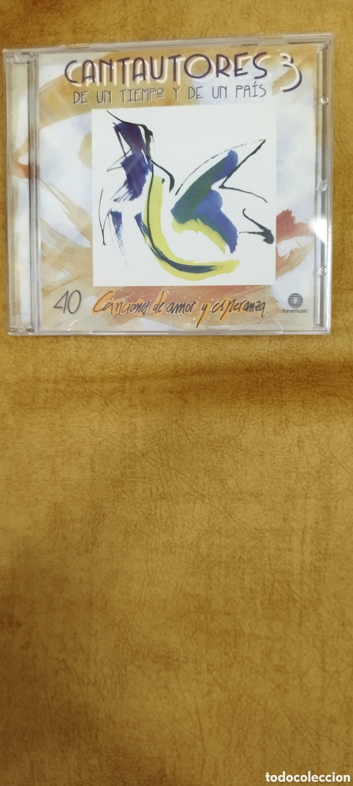 CDs de m&uacute;sica: Cantautores de un tiempo y un pa&iacute;s 3 2cd 40 canciones