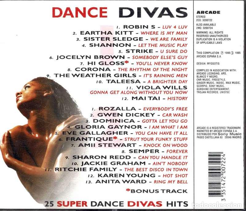 CDs de m&uacute;sica: Dance Divas. 2 x CD - Foto 2