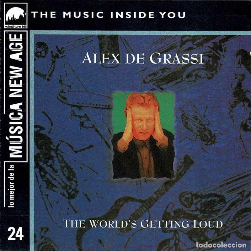 CDs de m&uacute;sica: Alex De Grassi - The Worlds Getting Loud. CD - Foto 1