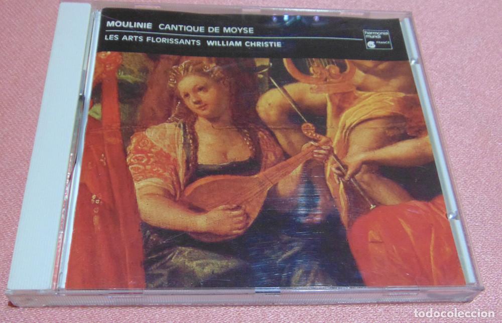 CDs de m&uacute;sica: ETIENNE MOULINI&Eacute; - CANTIQUE DE MOYSE - ARTS FLORISSANTS - DIR. WILLIAM CHRISTIE - CD ALBUM - GERMANY