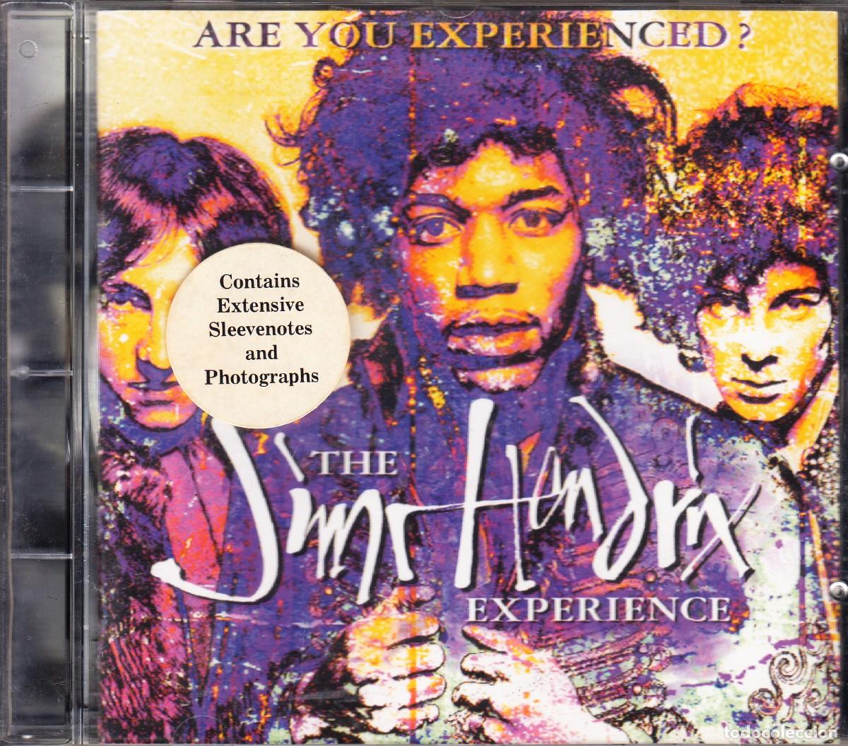 CDs de m&uacute;sica: JIMI HENDRIX. ARE YOU EXPERIENCED?. CD.