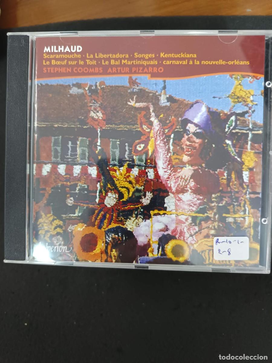 CDs de m&uacute;sica: MILHAUD: SCARAMOUCHE, LA LIBERTADORA, SONGES, KENTUCKIANA, LE BOEUF SUR LE TOIT, LE BAL MARTINIQUAIS
