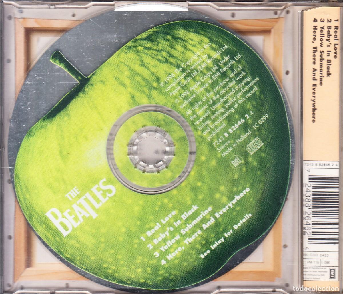 CDs de m&uacute;sica: THE BEATLES. REAL LOVE. CD MAXI. - Foto 2