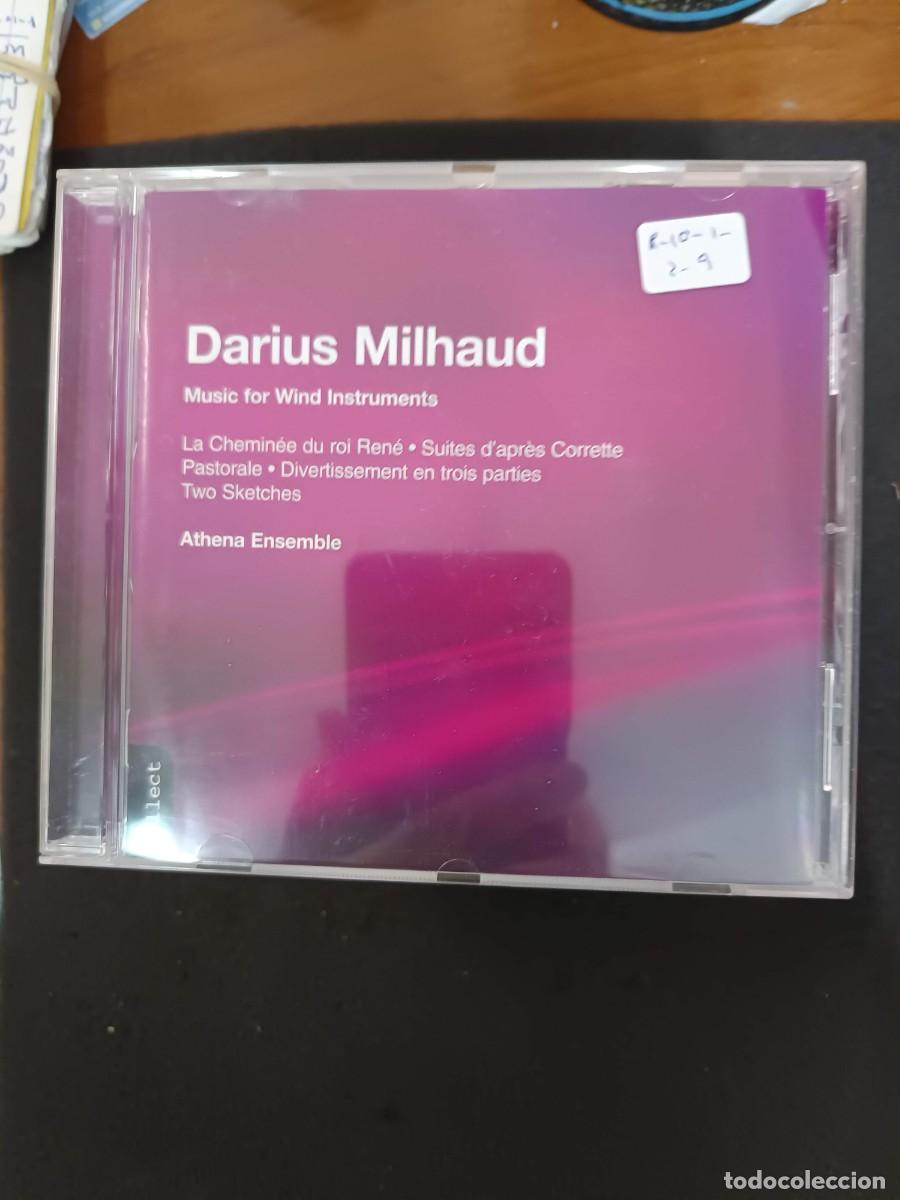 CDs de m&uacute;sica: DARIUS MILHAUD: MUSIC FOR WIND INSTRUMENTS. ATHENA ENSEMBLE