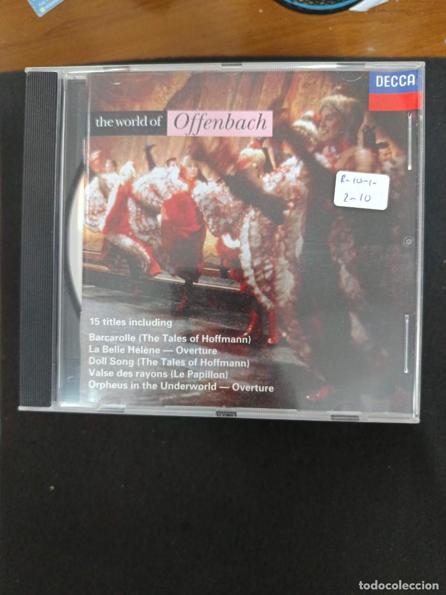 CDs de m&uacute;sica: THE WORLD OF OFFENBACH: BARCAROLLE, OVERTURE: LA BELLE H&Eacute;L&Egrave;NE, DOLL SONG, VALSE DES RAYONS, ORPHEUS