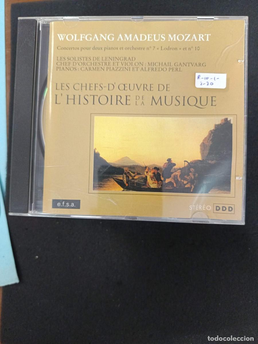 CDs de m&uacute;sica: MOZART: CONCIERTOS PARA DOS PIANOS Y ORQUESTA NUMS. 7 (LONDON) Y 10