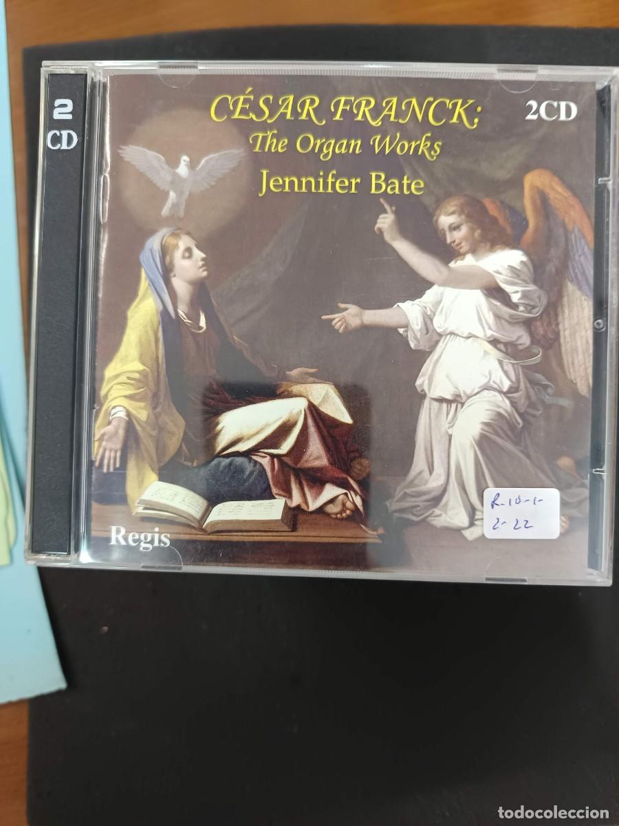 CDs de m&uacute;sica: 2 CD. C&Eacute;SAR FRANK: THE ORGAN WORKS. &Oacute;RGANO: JENNIFER BATE. GRANDES ORGUES DE LA CATH&Eacute;DRALE ST. PIER