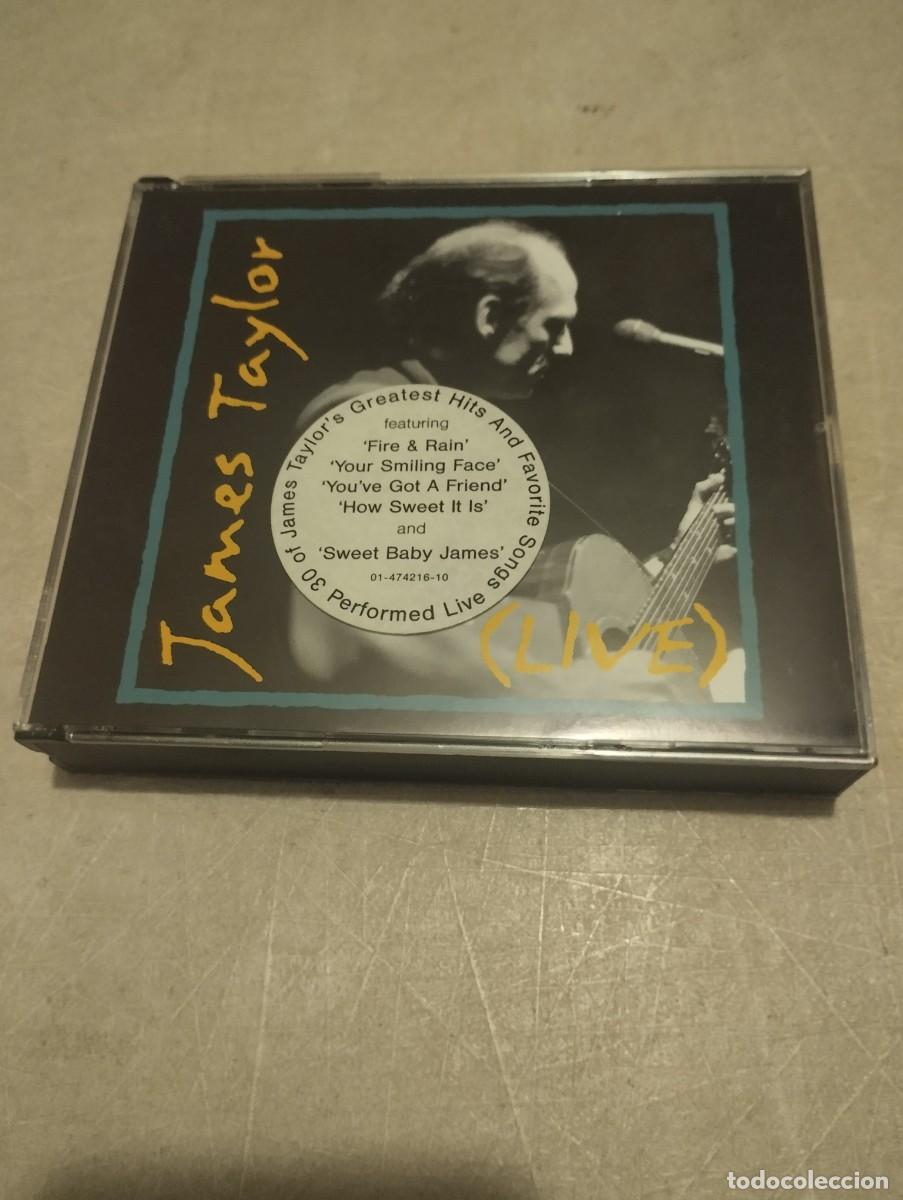 CDs de m&uacute;sica: JAMES TAYLOR DOBLE CD LIVE