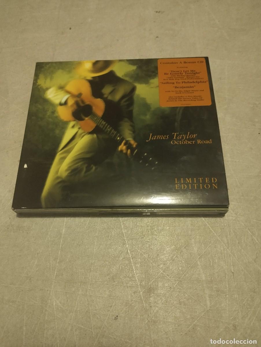 CDs de m&uacute;sica: JAMES TAYLOR DOBLE CD OCTOBER ROAD LIM. EDITION EL 2&ordm; CD ES DE BONUS