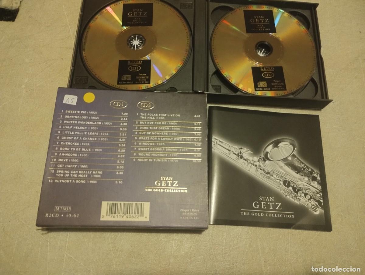 CDs de m&uacute;sica: STAN GETZ DOBLE CD GOLD COLLECTION - Foto 2