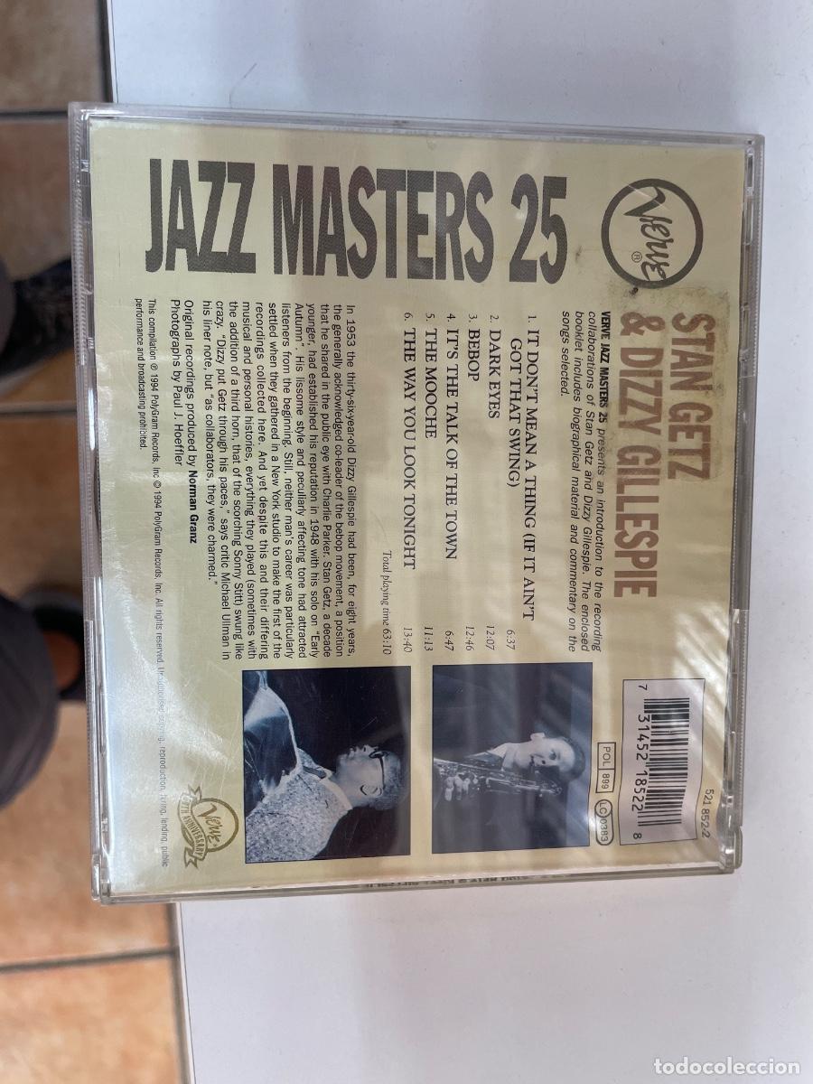 CDs de m&uacute;sica: Stan getz y dulzura gillespie CD - Foto 2