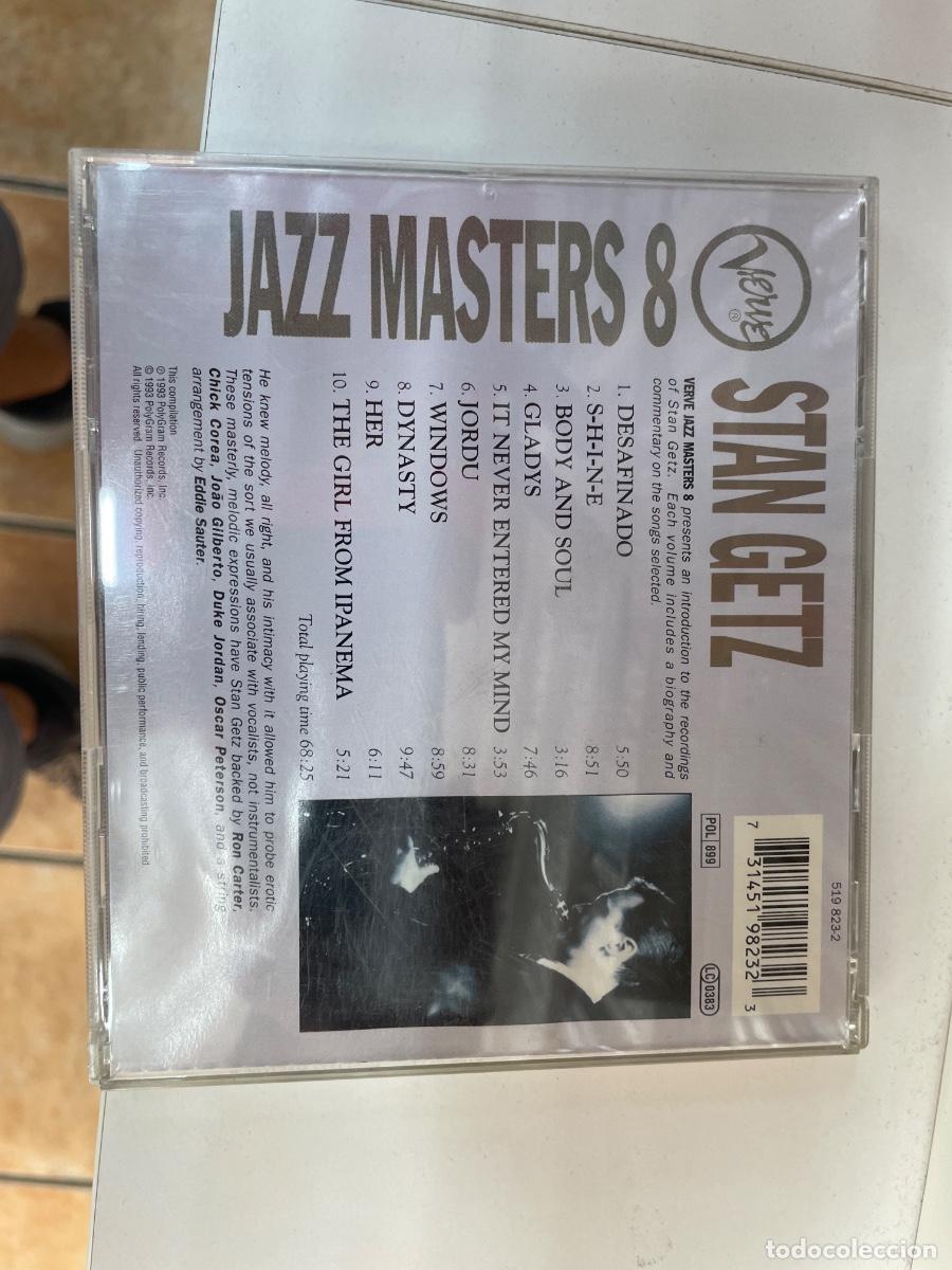 CDs de m&uacute;sica: Stan getz jazz masters 8 CD - Foto 2