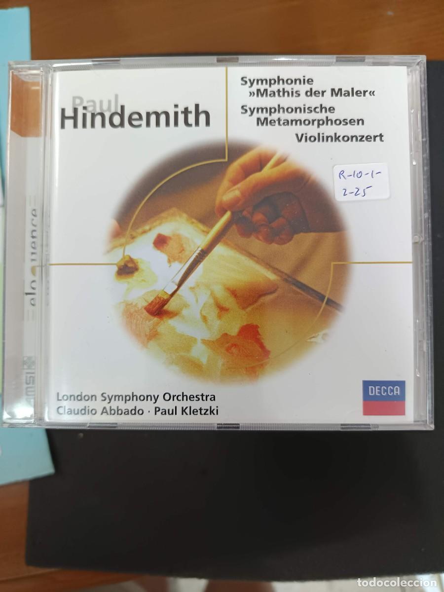 CDs de m&uacute;sica: HINDEMITH: SYMPHONIE &rdquo;MATHIS DER MALER&rdquo; / SYMPHONISCHE METAMORPHOSEN / VIOLINKONZERT. DIR: ABBADO Y