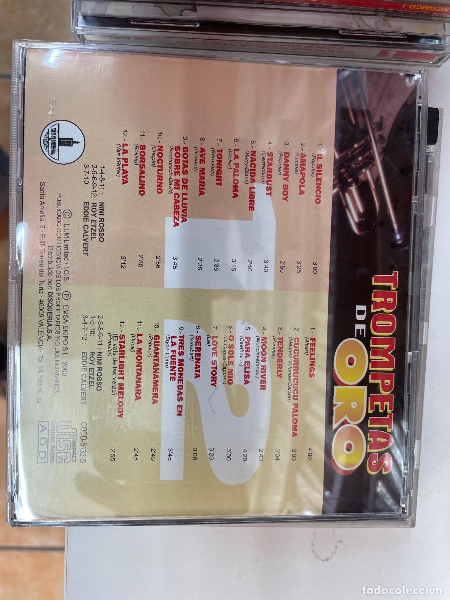 CDs de m&uacute;sica: Trompetas de oro eddie calvert cd - Foto 2