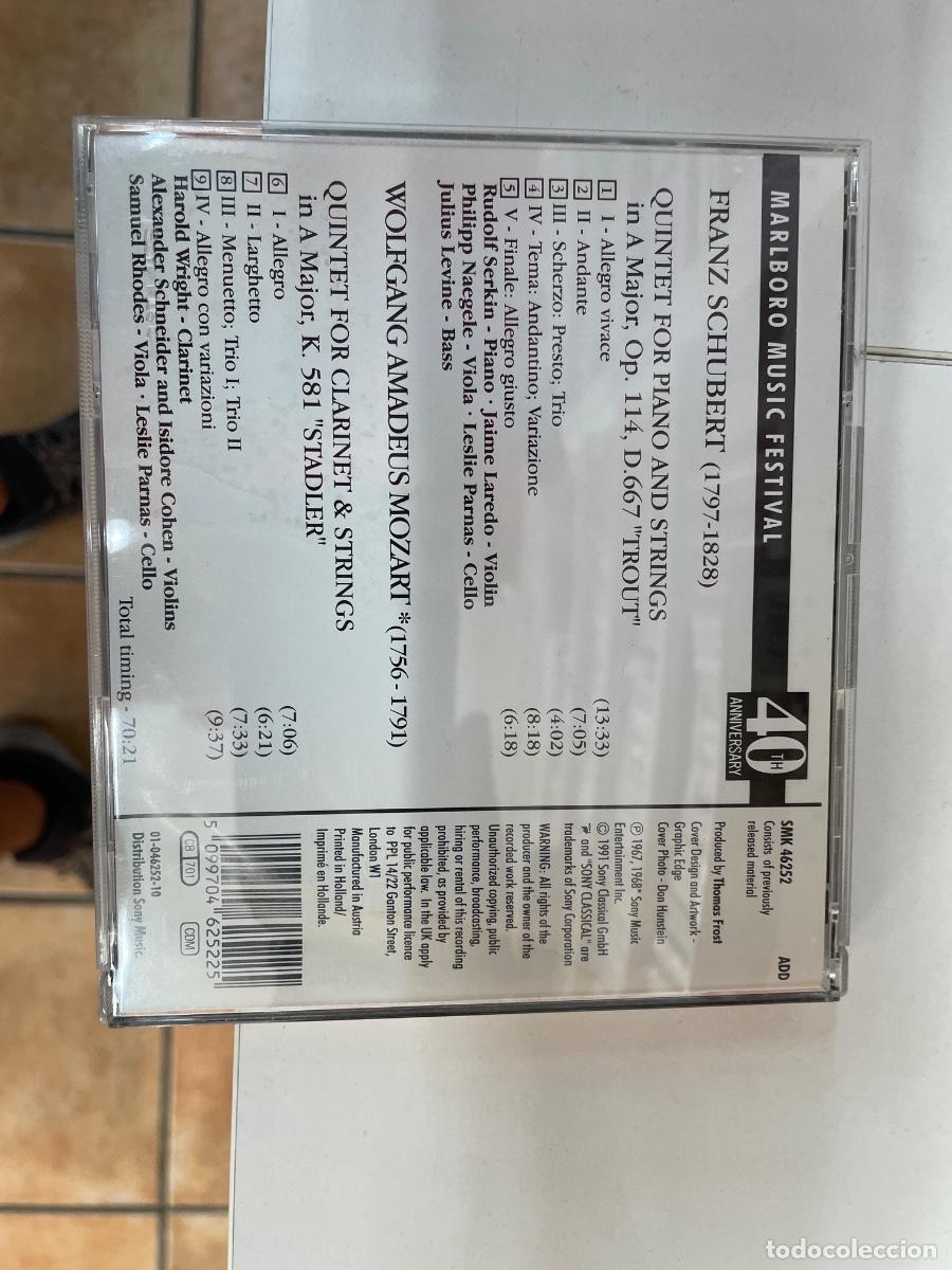CDs de m&uacute;sica: Schubert piano quintet CD - Foto 2