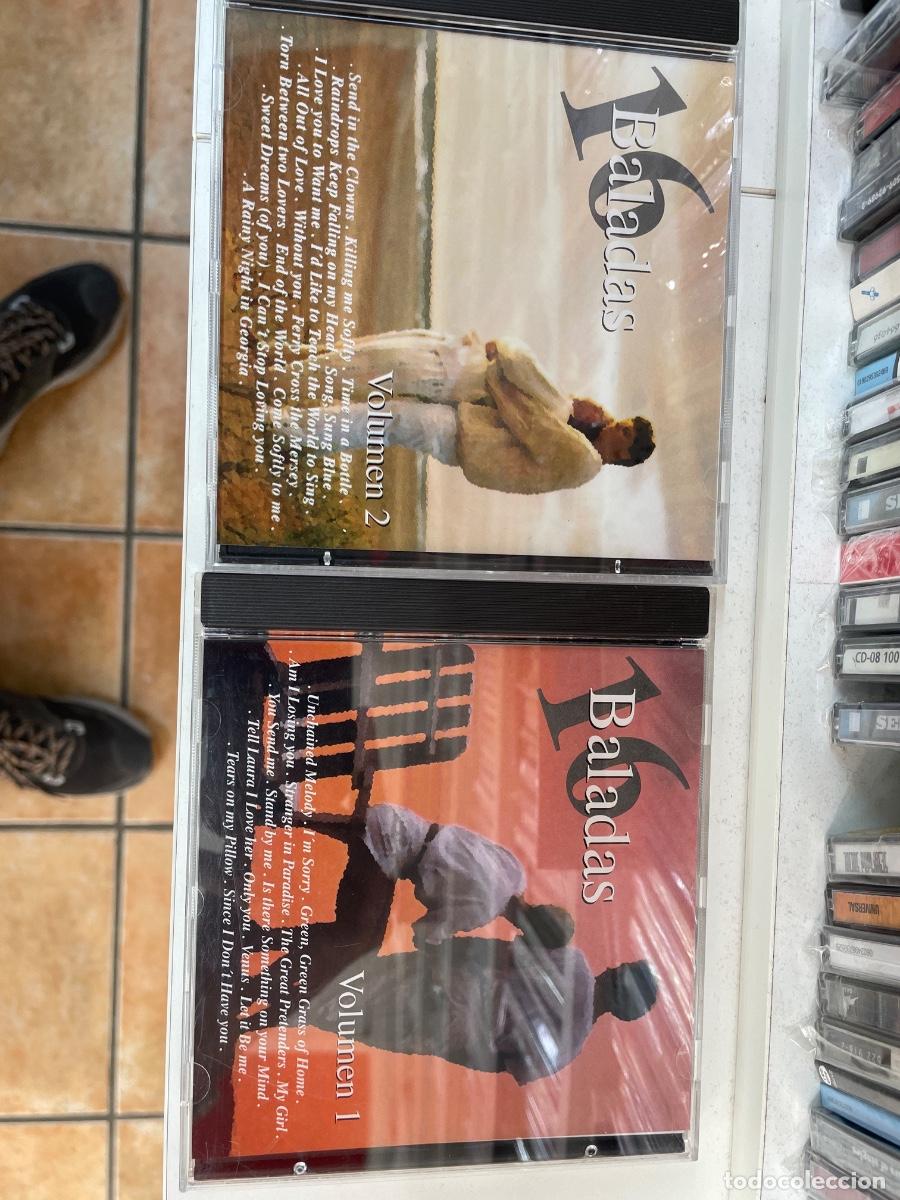 CDs de m&uacute;sica: 16 baladas volumen 1 y 2 CD
