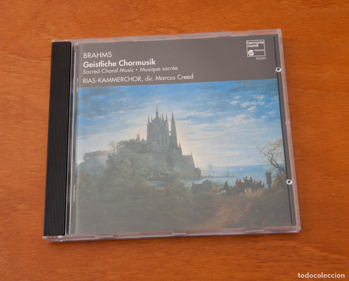 CDs de m&uacute;sica: BRAHMS &ndash; Lieder und Ges&auml;nge Choeurs profanes &ndash; Secular Choral Songs RIAS &ndash; KAMMERCHORD, dir. Marcus