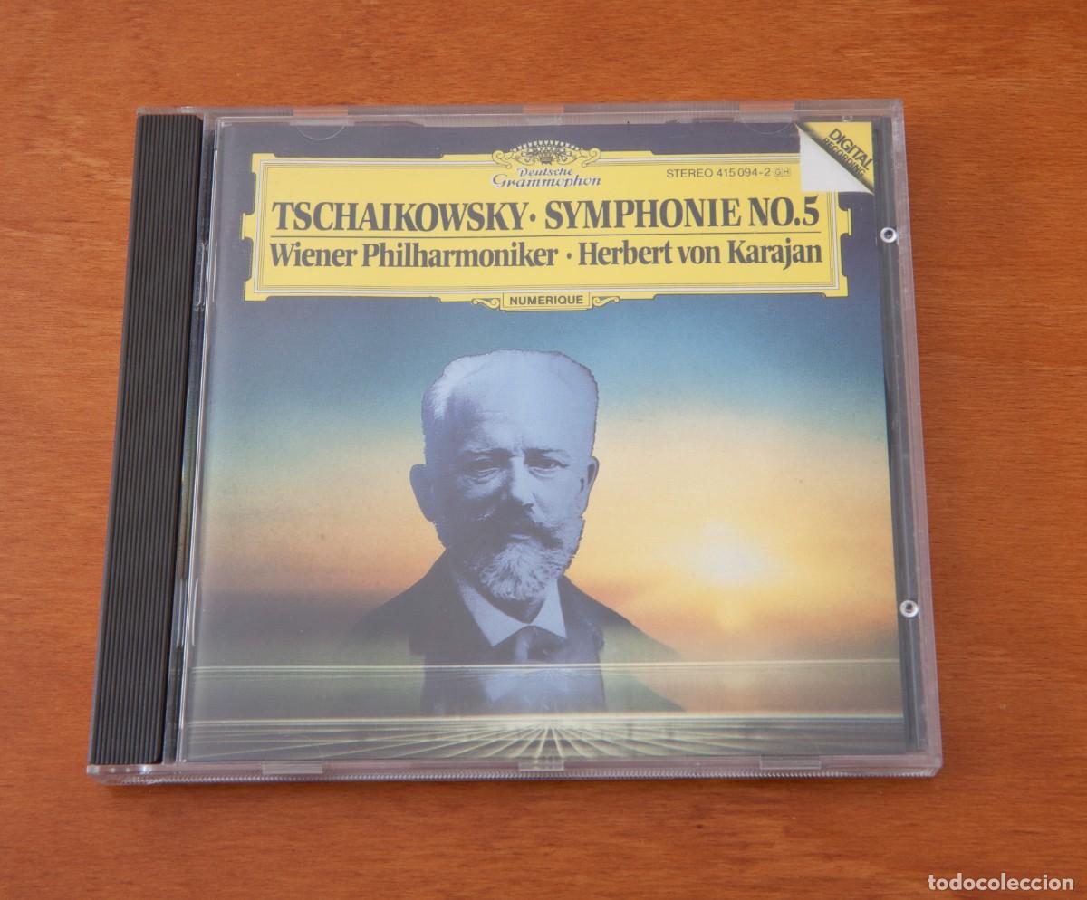 CDs de m&uacute;sica: TSCHAIKOWSKY &ndash; SYMPHONIE N&ordm;. 5 Wiener Philharmoniker &ndash; Herbert von Karajan NUMERIQUE Deutsche Gramo