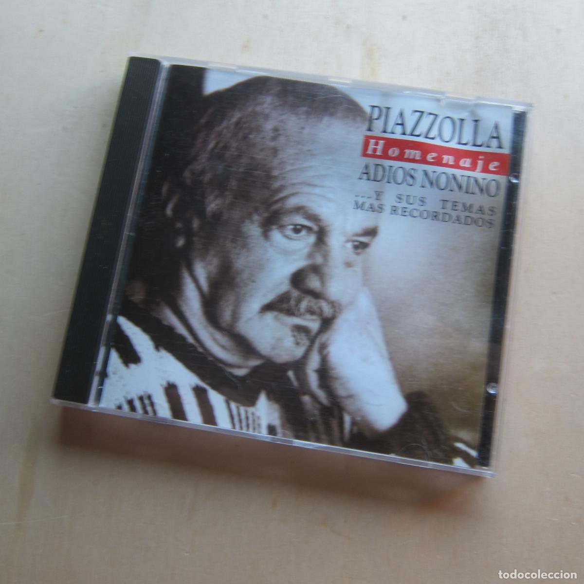 CDs de m&uacute;sica: HOMENAJE ADIOS NONINO Y SUS TEMAS M&Aacute;S RECORDADOS - ASTOR PIAZZOLLA (DISCMEDI BLAU) CD M&Uacute;SICA