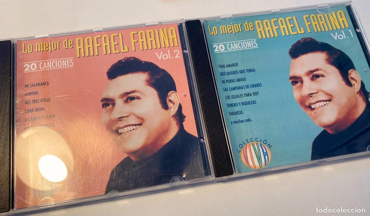 CDs de m&uacute;sica: lo mejor de rafael farina Vol 1 y Vol 2 (serie VIva, 2 CDs, 2006)