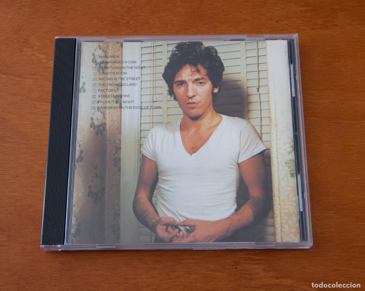 CDs de m&uacute;sica: BRUCE SPRINGSTEEN &ndash; DARKNESS ON THE EDGE OF TOWN CBS SONY De Agostini &ndash; RCD001-2 BIEM/STEMPRA 099700