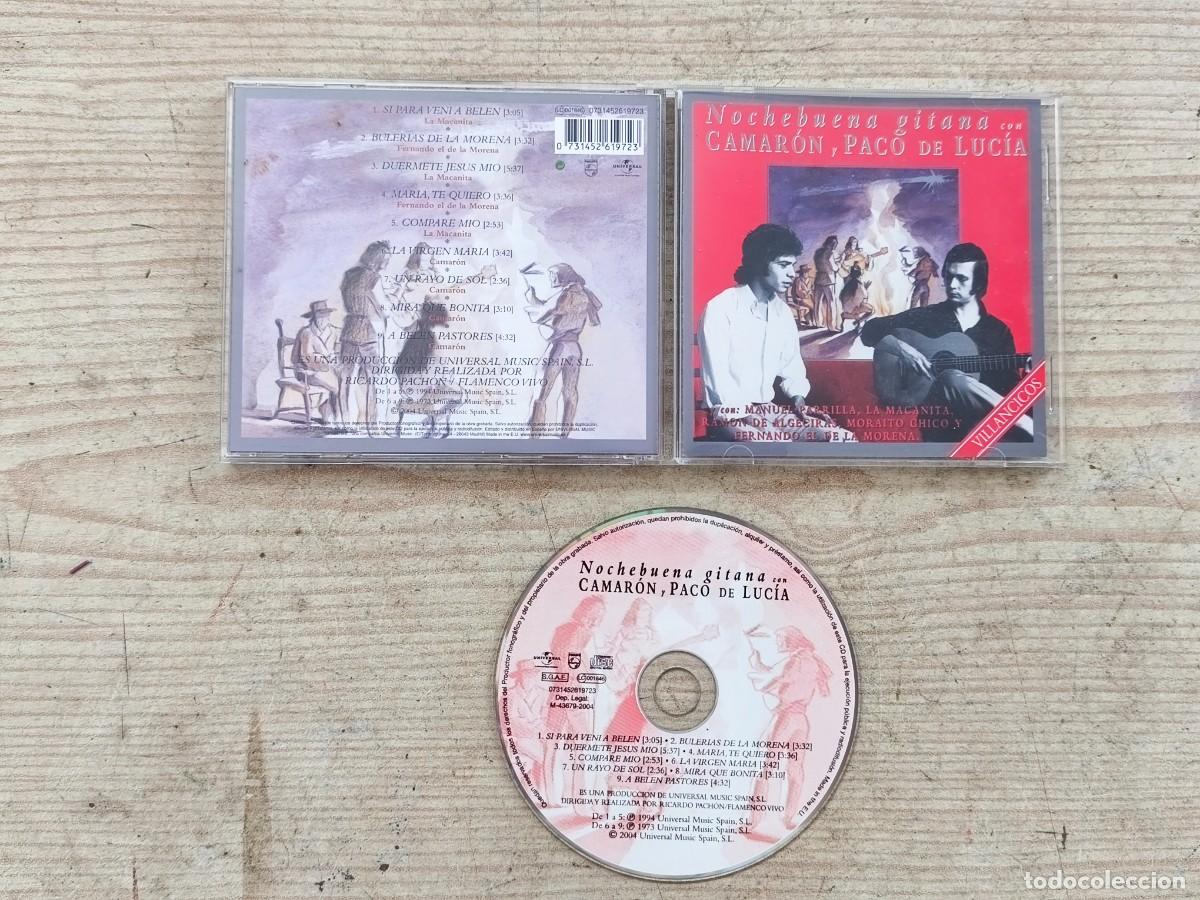 CDs de m&uacute;sica: Camar&oacute;n - Paco de Luc&iacute;a - Nochebuena gitana CD