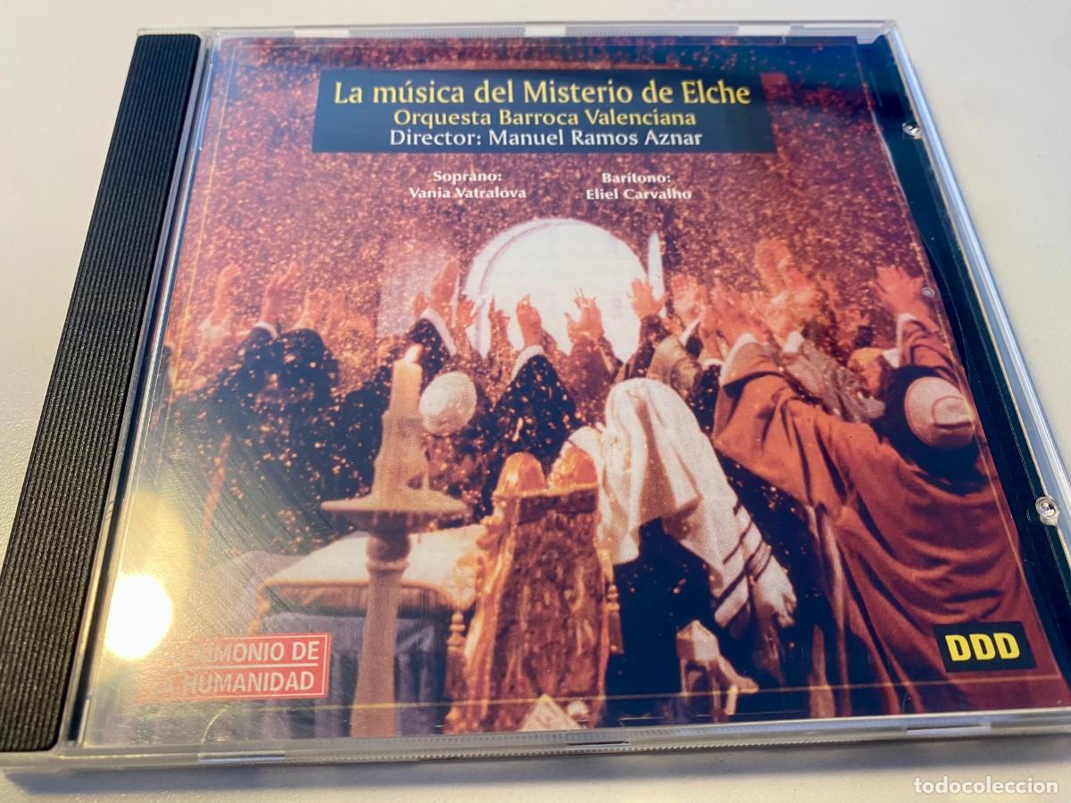 CDs de m&uacute;sica: ORQUESTA BARROCA VALENCIANA - LA M&Uacute;SICA DEL MISTERIO DE ELCHEMANUEL RAMOS AZNAR (CD 2002)