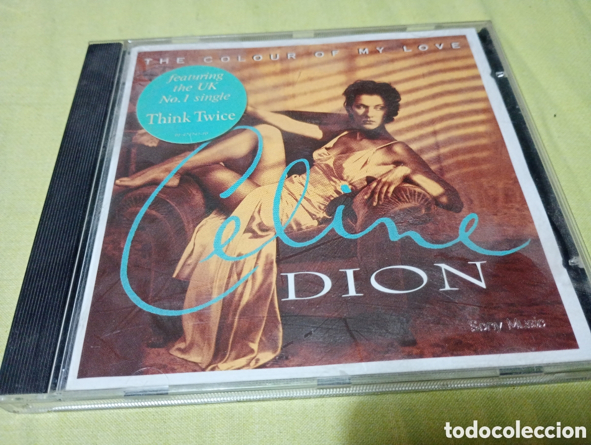 CDs de m&uacute;sica: Celine Dion CD the colour of my love