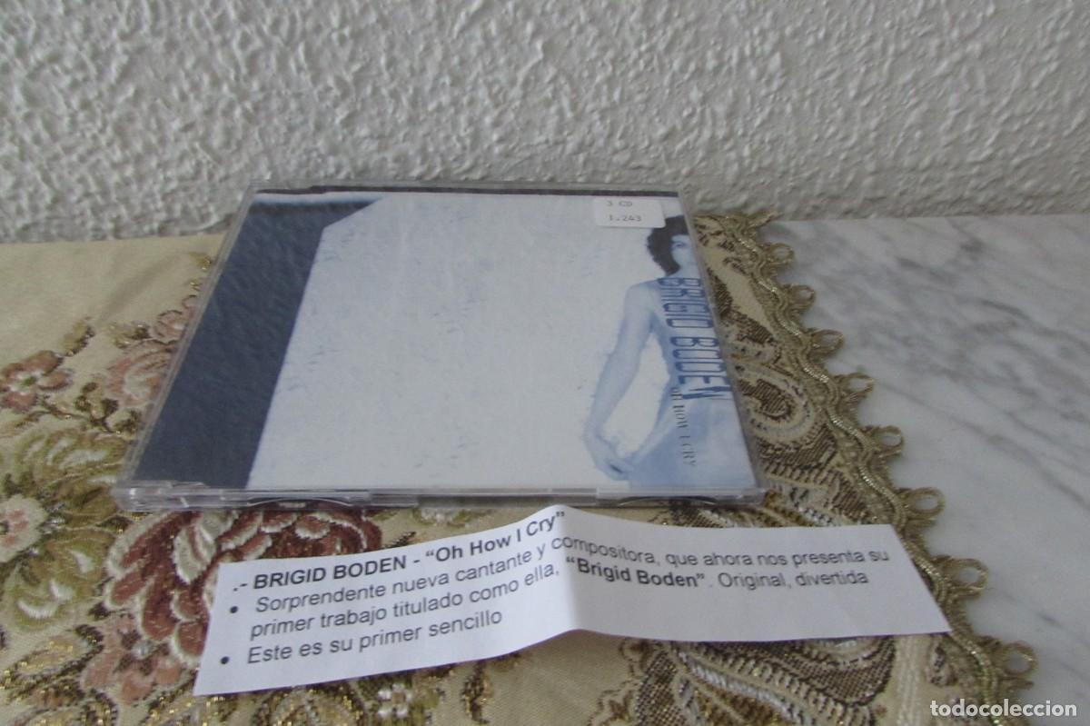 CDs de m&uacute;sica: CD PROMOCIONAL CADENA 100 OH HOW I CRY BRIGID BODEN