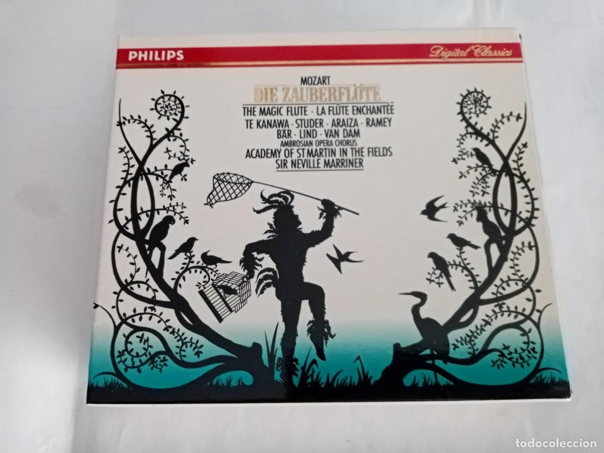 CDs de m&uacute;sica: DIE ZAUBERFL&Ouml;TE ( LA FLAUTA M&Aacute;GICA ) . Mozart ( PHILIPS )