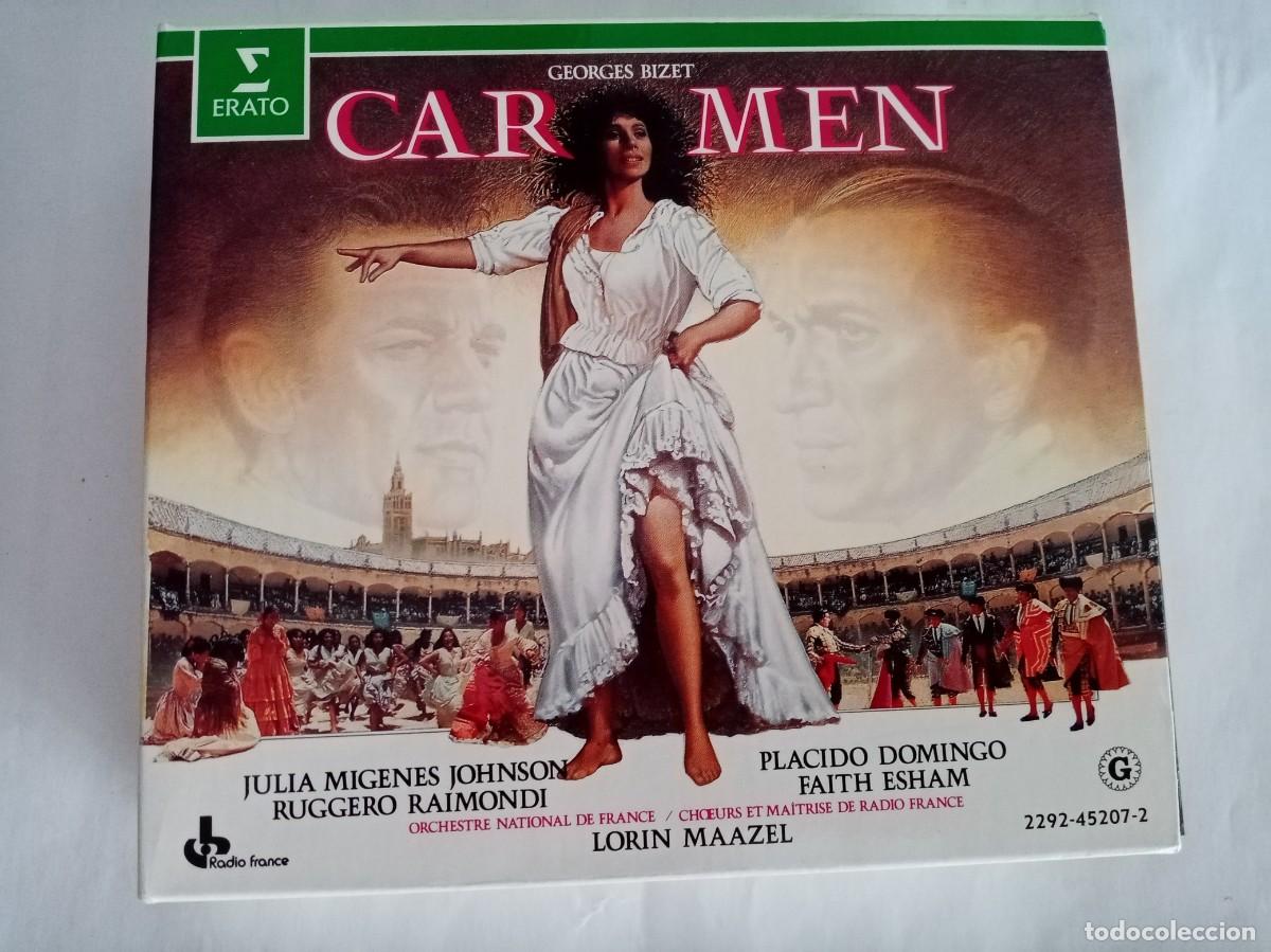 CDs de m&uacute;sica: CARMEN . Georges Bizet ( ERATO )