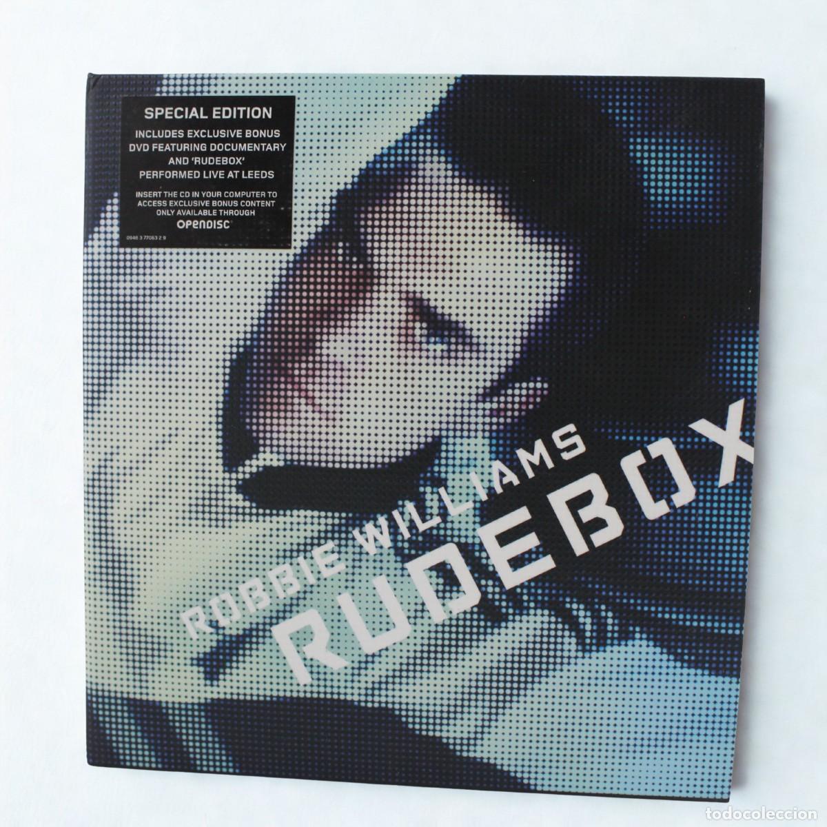 CDs de m&uacute;sica: CD Robbie Williams Rudebox Special Edition 2006 + DVD PAL Pop Rock Chrysalis