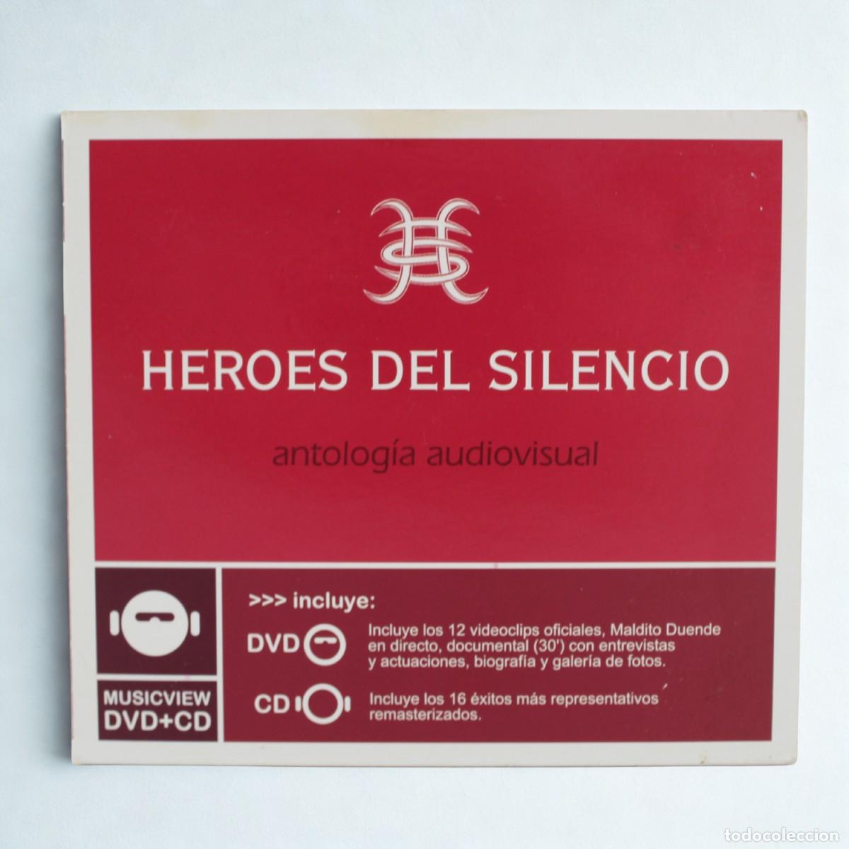 CDs de m&uacute;sica: Heroes del Silencio Antolog&iacute;a Audiovisual CD + DVD 2004 Videoclips Musical