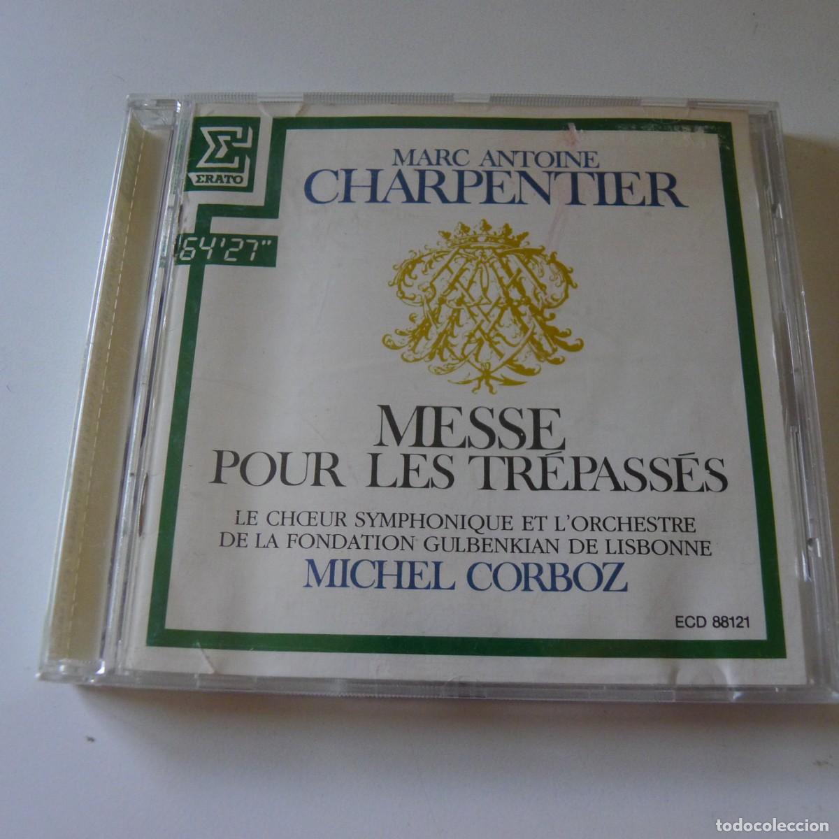 CDs de m&uacute;sica: Charpentiert Orch. Gulbenkian De Lisbonne Michel Corboz &ndash; Messe Pour les tr&eacute;pass&eacute;s CD