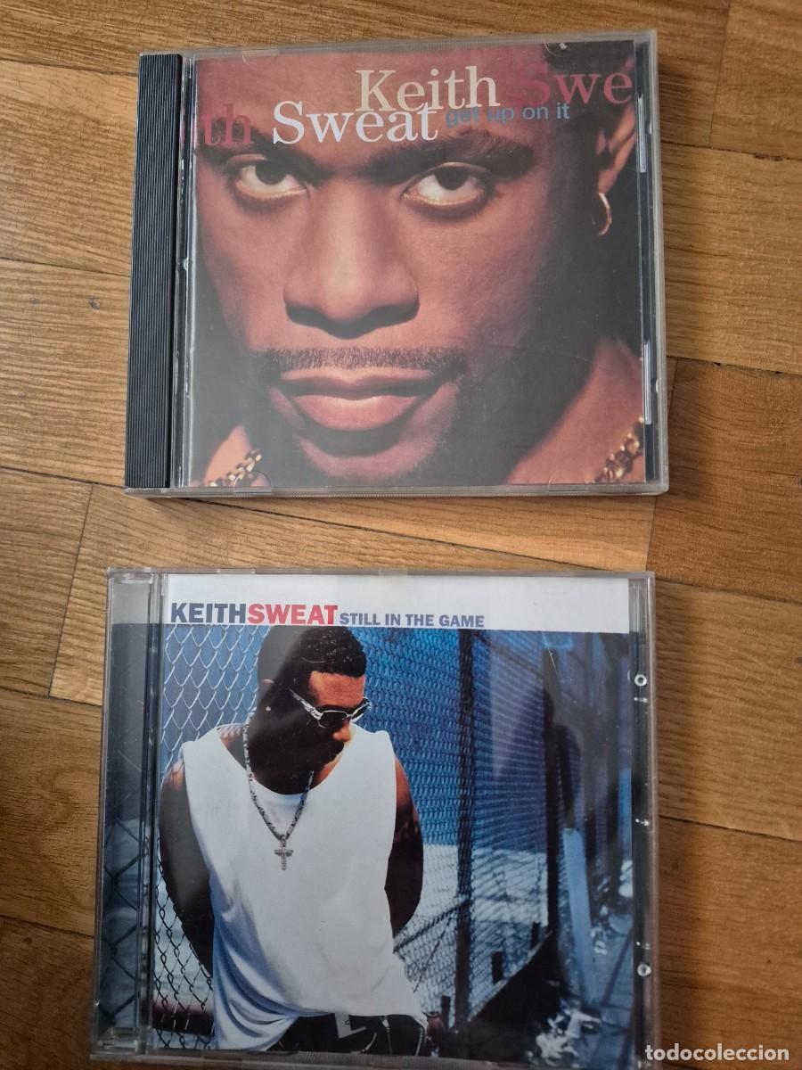 CDs de m&uacute;sica: Keith Sweat, lote 2 CD, Still in the game + Get up on it