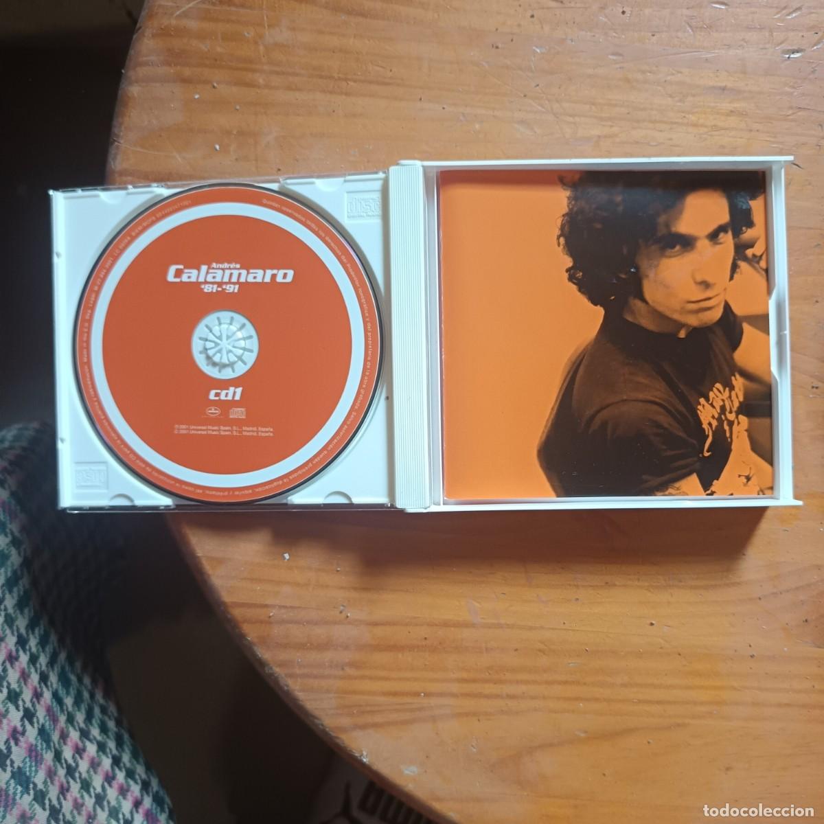 CDs de m&uacute;sica: CD/ ANDRES CALAMARO - 81 - 91 - Foto 4