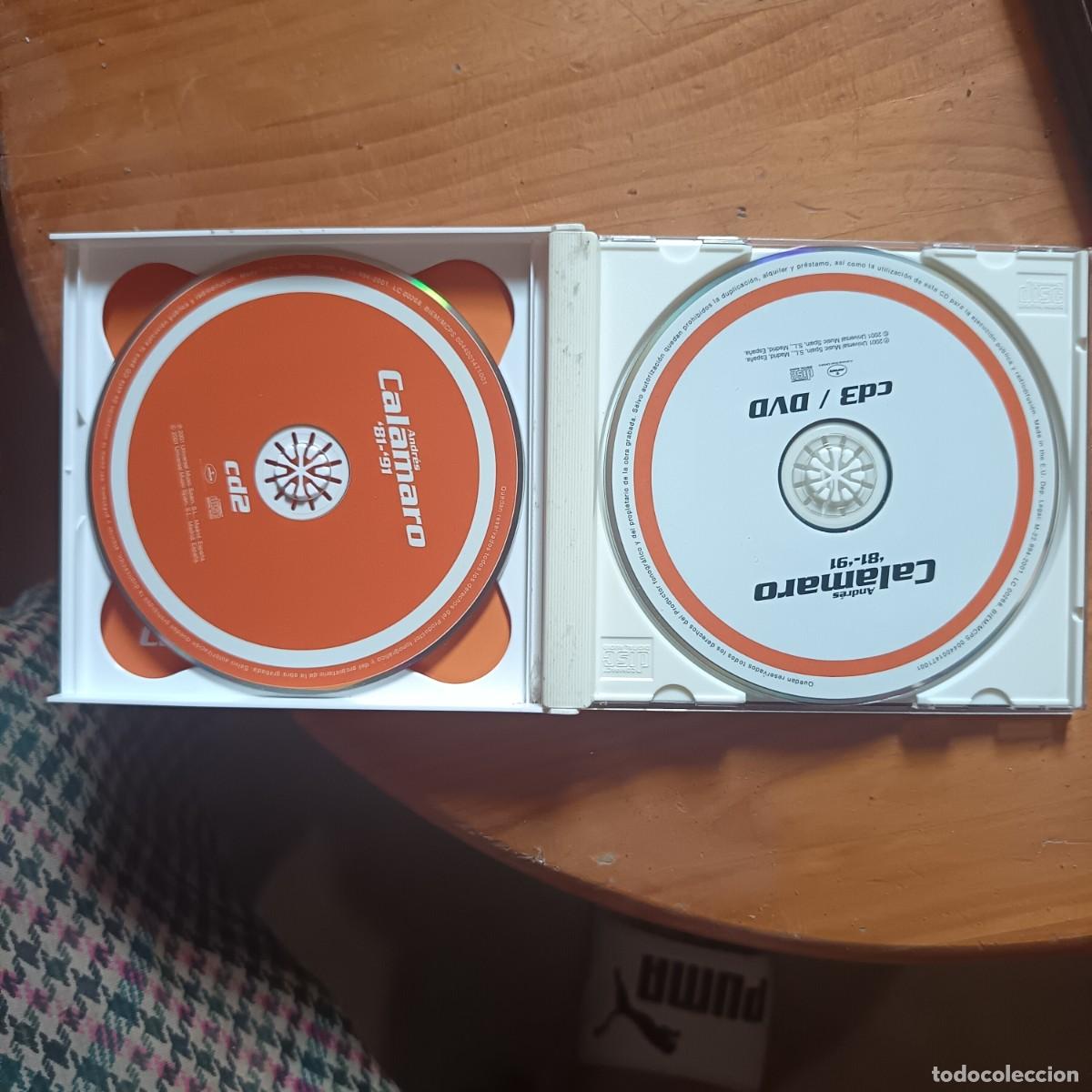 CDs de m&uacute;sica: CD/ ANDRES CALAMARO - 81 - 91 - Foto 5