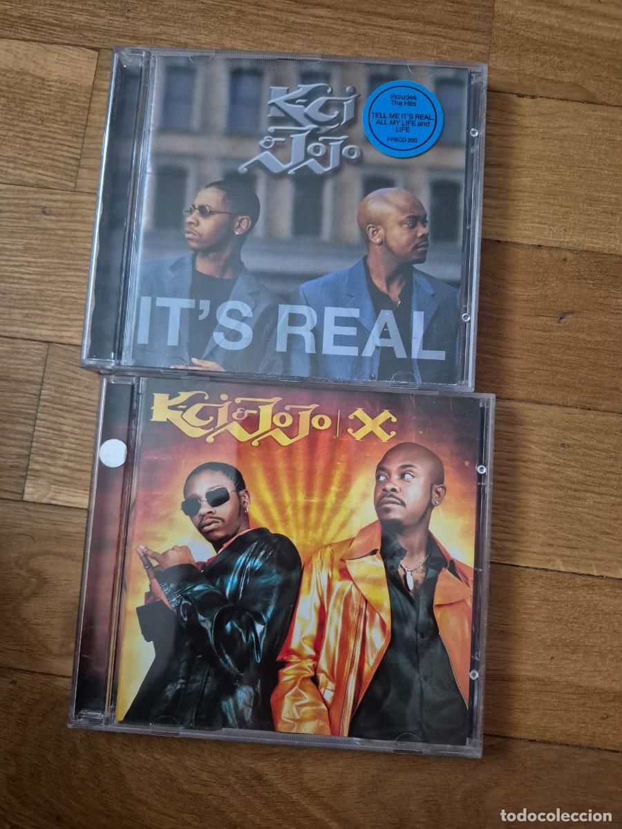 CDs de m&uacute;sica: Kci & Jojo, lote 2 CD It's real (1999) + X (2000)