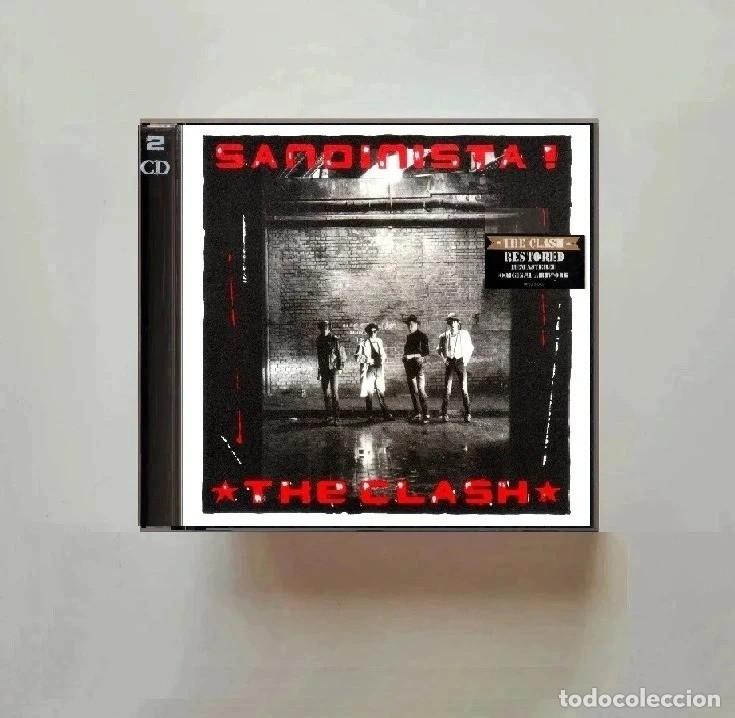 CDs de m&uacute;sica: [DOBLE CD + INCLUYE POSTER]. THE CLASH. SANDINISTA.