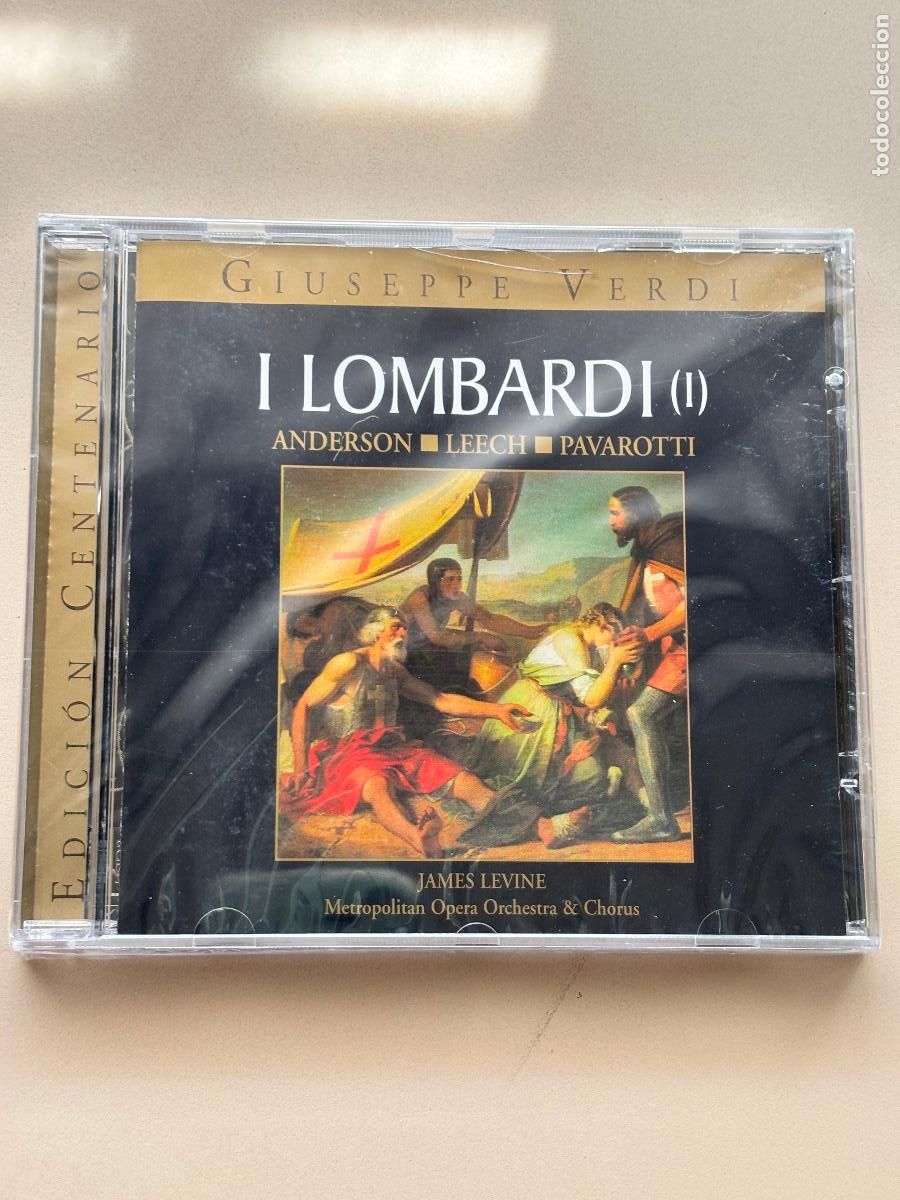 CDs de m&uacute;sica: I LOMBARDI I, CD, BERGONZI, ANDERSON, LEECH, PAVAROTTI, RBA, 2000, NUEVO SELLADO