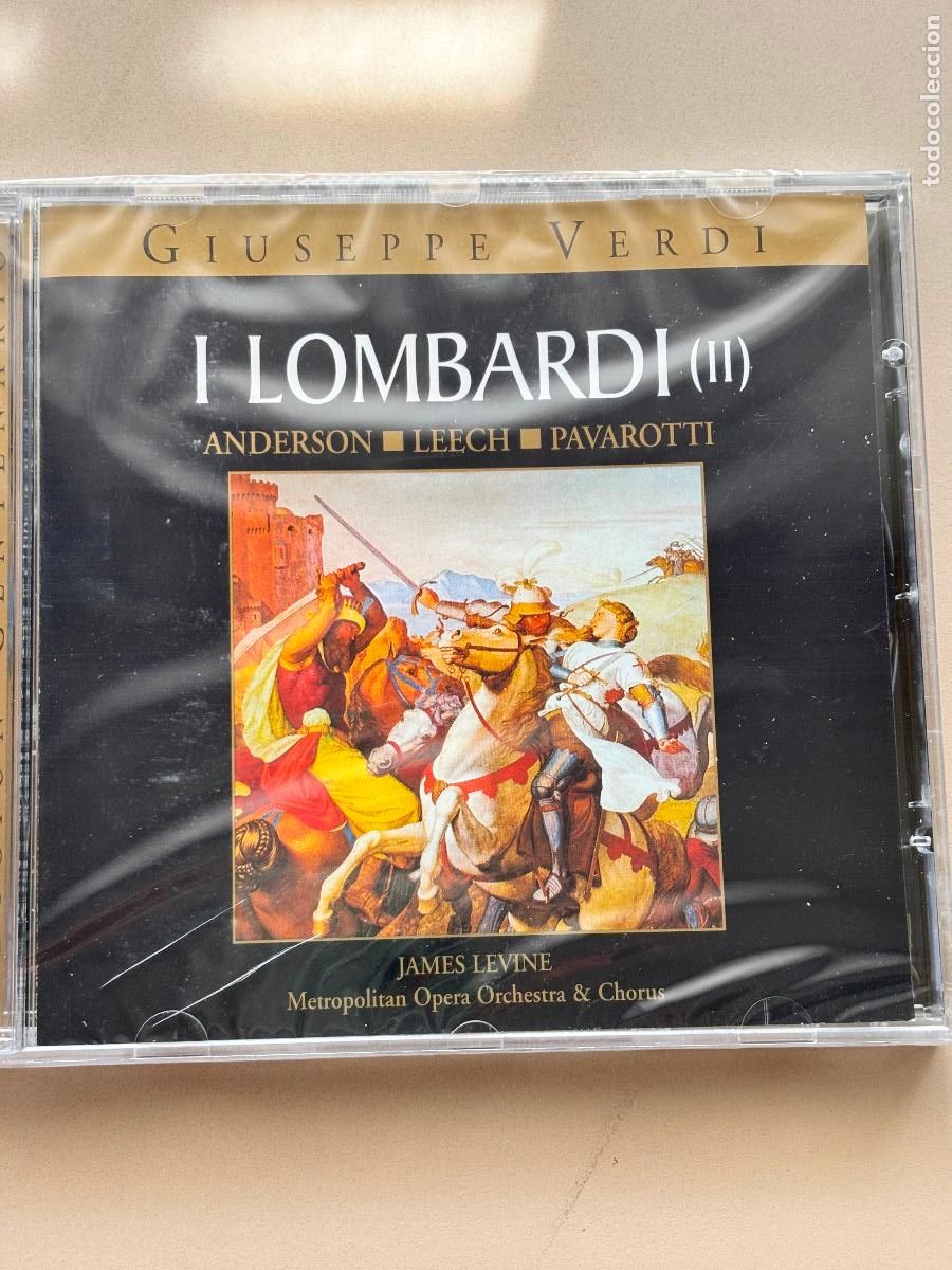 CDs de m&uacute;sica: I LOMBARDI II, CD, BERGONZI, ANDERSON, LEECH, PAVAROTTI, RBA, 2000, NUEVO SELLADO