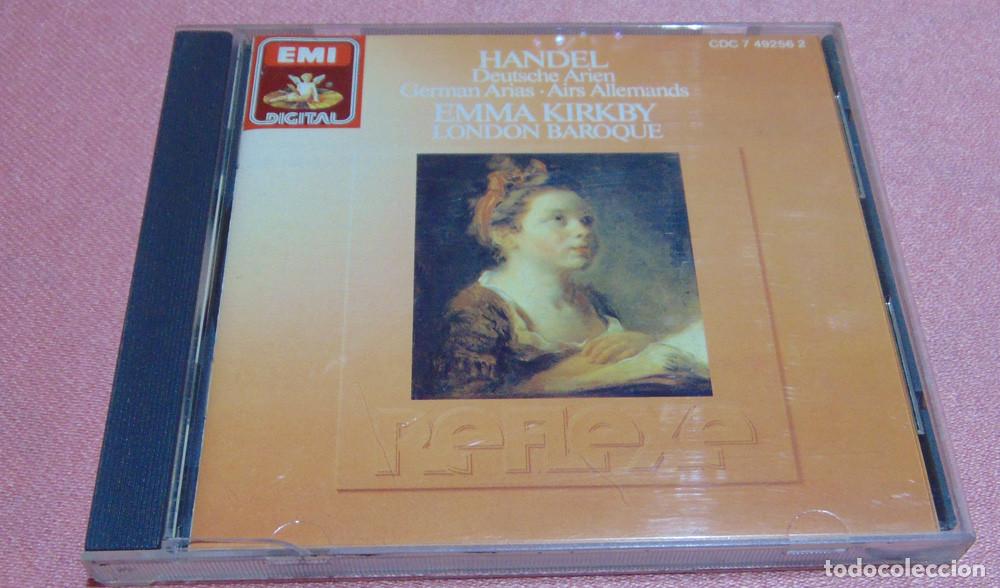 CD de M&uacute;sica: HANDEL - NINE GERMAN ARIAS - EMMA KIRKBY - LONDON BAROQUE - CD ALBUM - MADE IN JAPAN