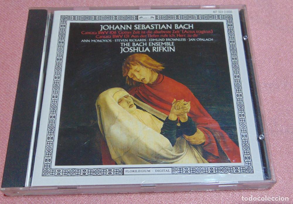 CD de M&uacute;sica: JOHANN SEBASTIAN BACH - CANTATA BWV 106, BWV 131- THE BACH ENSEMBLE - CD ALBUM DECCA MADE IN GERMANY