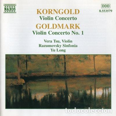 CDs de m&uacute;sica: Korngold & Goldmark: Violin Concertos- 0730099457927