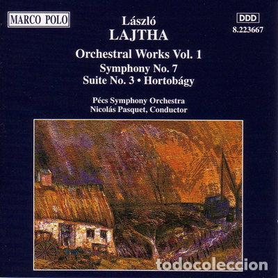 CDs de m&uacute;sica: Lajtha: Orchestral Works Vol. 1- 0730099366724