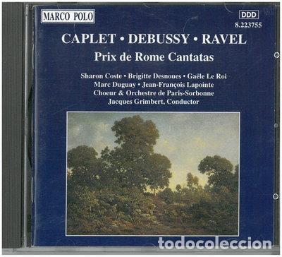 CDs de m&uacute;sica: Prix de Rome Cantatas- 0730099375528