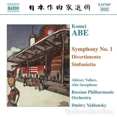 CD de M&uacute;sica: Komei Abe: Symphony No. 1 / Divertimento / Sinfonietta- 0747313298723